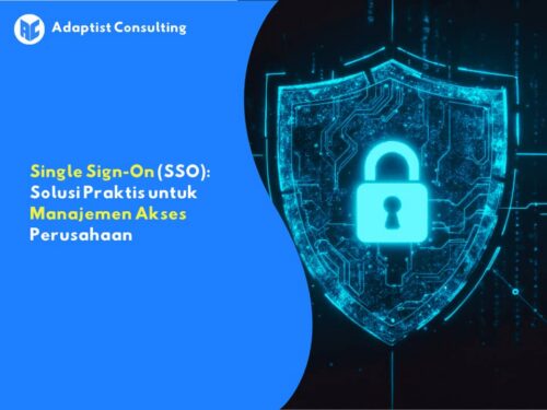 illustration of SSO as a corporate access security solution