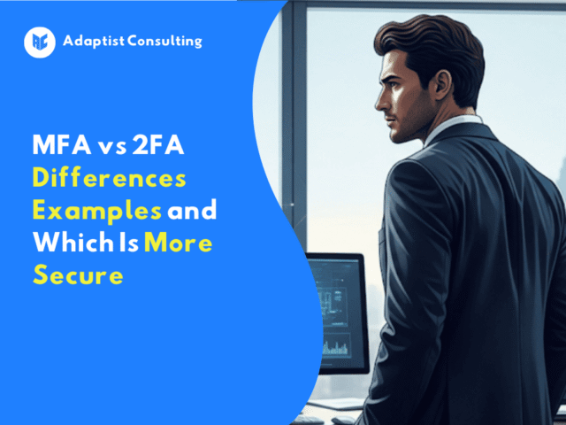 Illustration of MFA vs 2FA in digital account login security, showing the differences between two-factor and multi-factor authentication methods.
