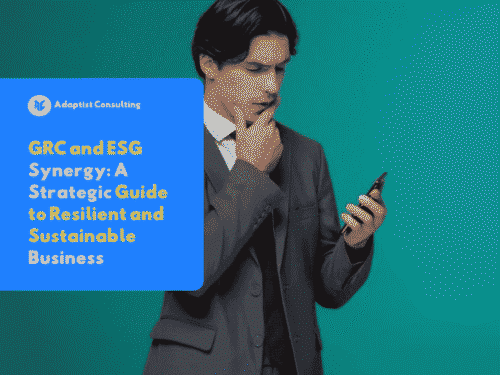 Comprehensive comparison table between GRC framework and ESG pillars in modern corporate management.