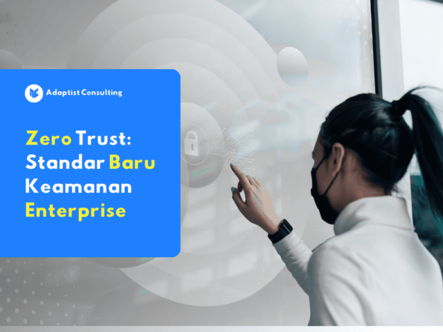 ilustrasi zero trust security enterprise
