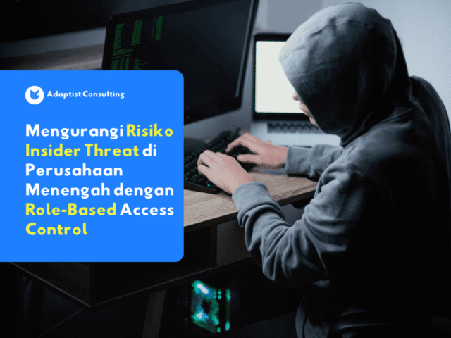 ilustrasi Role-Based Access Control di perusahaan menengah