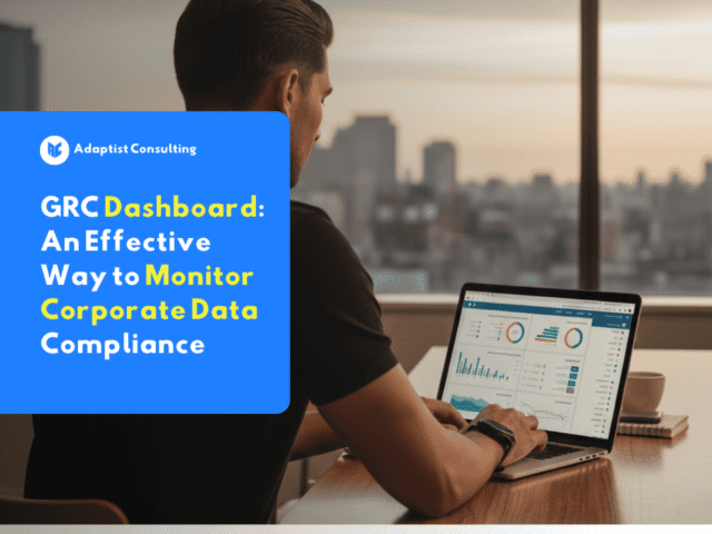company GRC dashboard interface