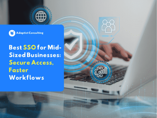 Dashboard of the best SSO for mid-sized businesses showing single authentication for multiple applications