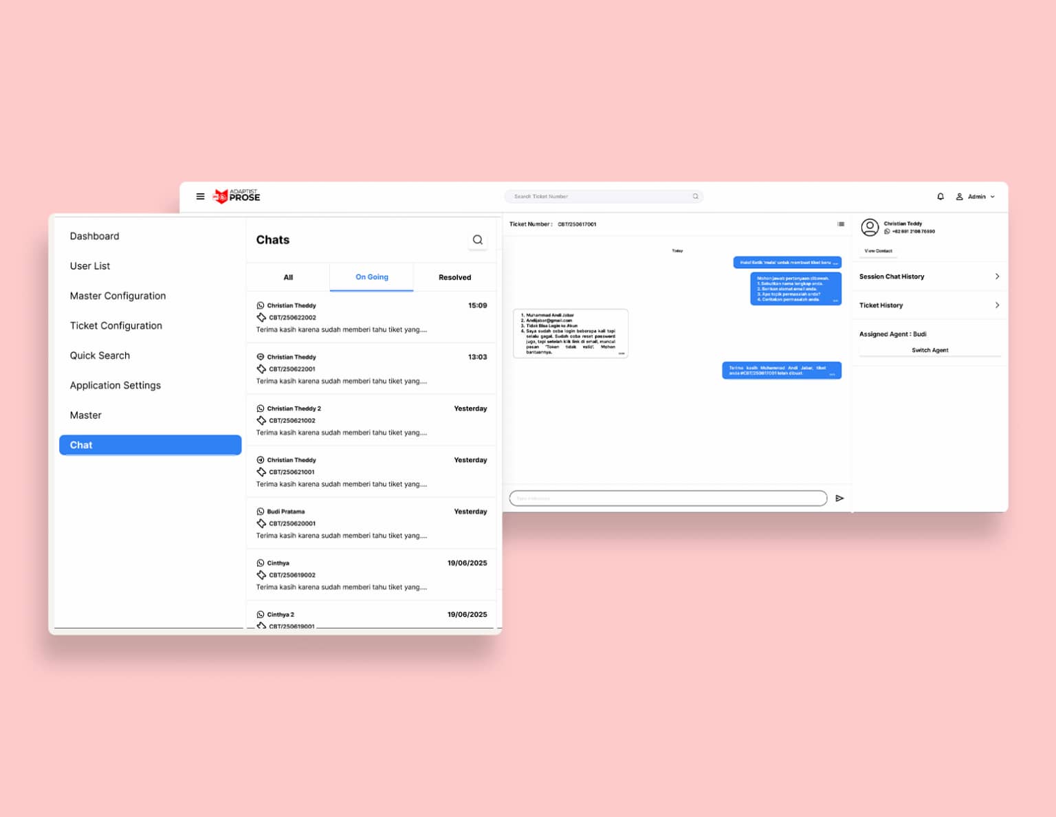 IT Helpdesk Adaptist Prose dalam membantu perusahaan di era digital.