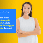 Sistem tiket WhatsApp dan email untuk bisnis kecil