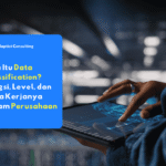 illustration data classification dalam pengelompokan data perusahaan