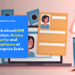 Centralized IAM solution dashboard displaying access controls and user login activity across enterprise applications.