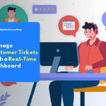 Adaptist Prose real-time dashboard showing customer ticket status and support team performance.