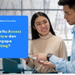 Ilustrasi digital proses access review untuk mengamankan data perusahaan