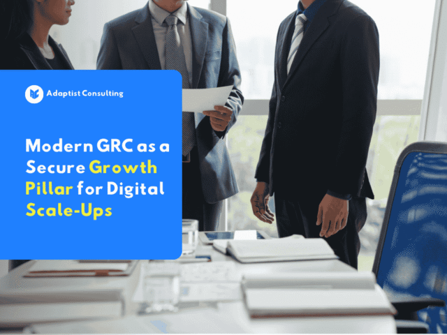 Modern GRC platform Adaptist Privee for digital scale-ups
