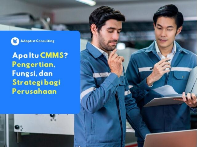Sistem CMMS untuk manajemen pemeliharaan