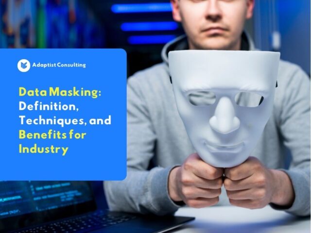 Data masking is used to disguise data from internal users (such as developers, testers, or analysts) so that they do not see the original data.