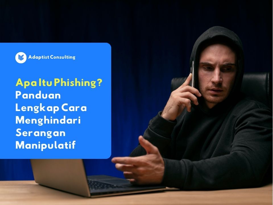 Seorang peretas yang sedang menghubungi target untuk menjalankan strategi manipulasi.