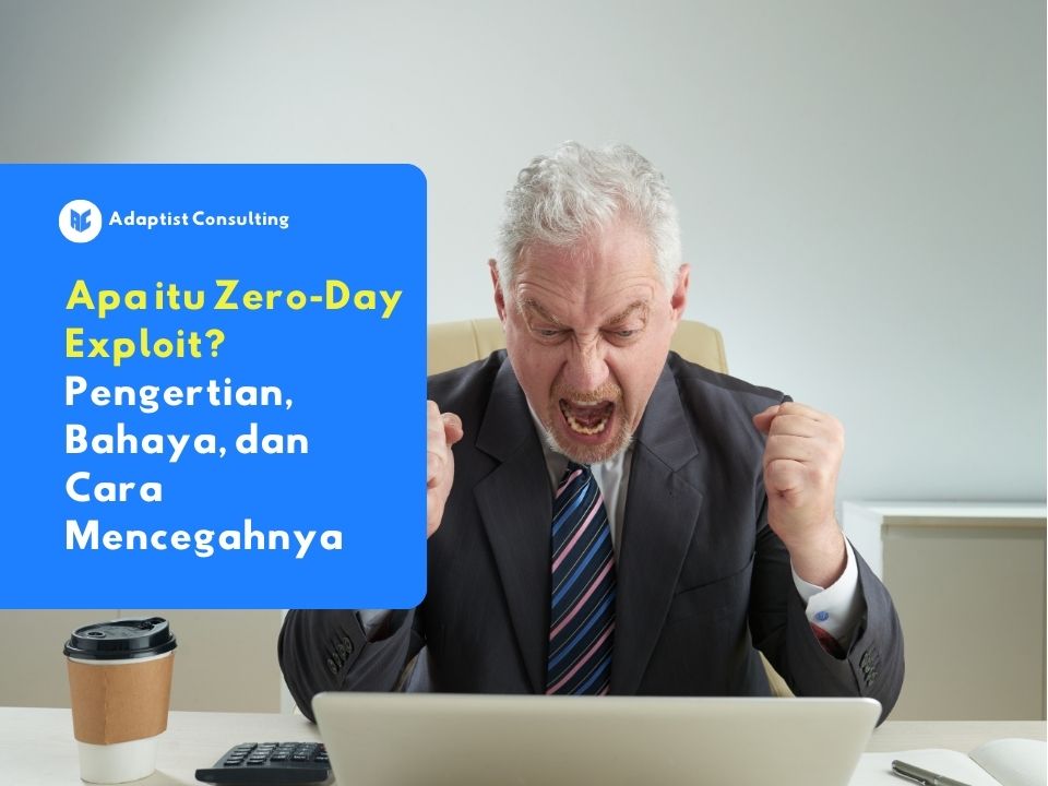 Manager IT yang sedang marah karena sistem keamanan yang dia bangun berhasil diretas dengan zero day eksploit