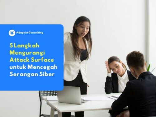 Seorang karyawan kesulitan menangani insiden keamanan akibat mengabaikan attack surface.