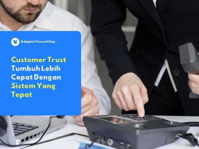 customer trust adalah