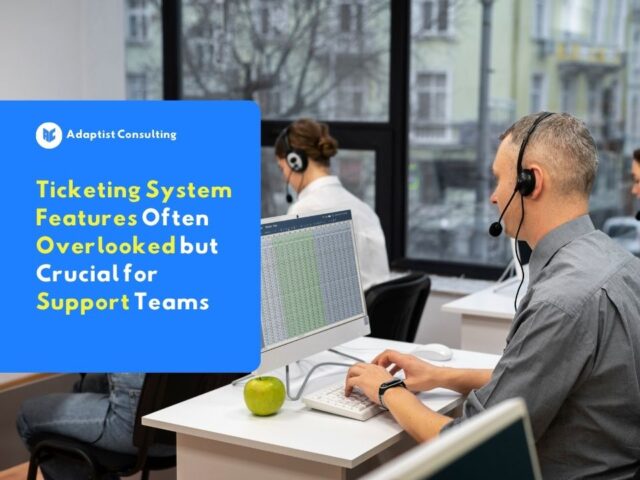 ticketing system features