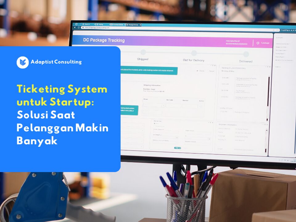 ticketing system untuk startup