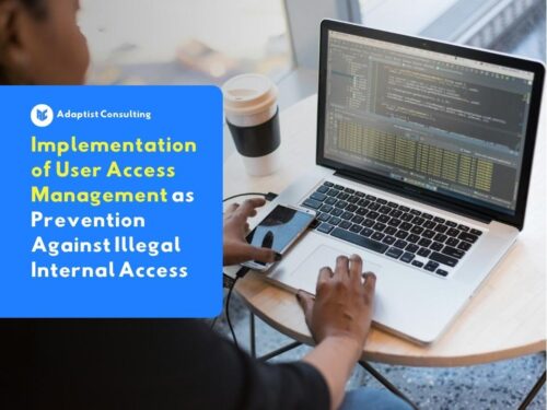 Employees who are accessing the company's internal systems securely using the user access management system
