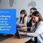 what is enterprise ticket auto-routing