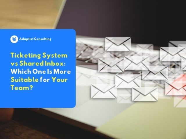 differences between ticketing system vs shared inbox