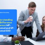 An employee connecting a Service Provider application with an Identity Provider for business purposes.