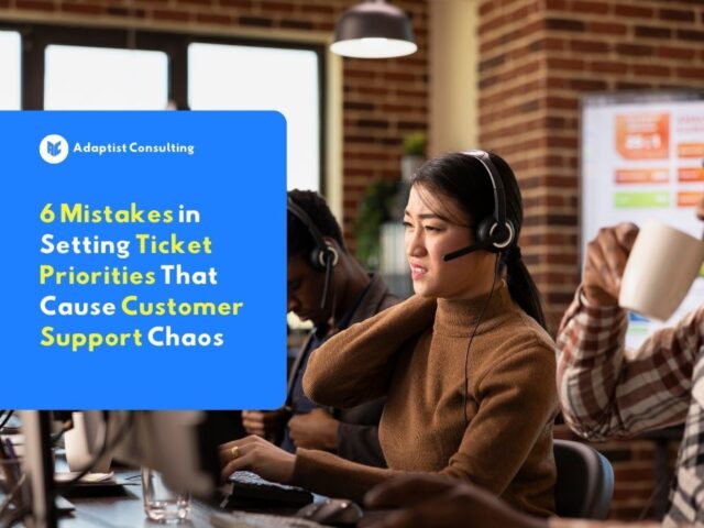 mistakes in setting ticket priorities