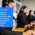 Employees who are serving customer calls use the Computer Telephony Integration system via an interface on their computer screen.