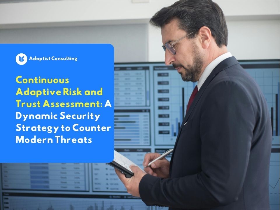 Employees analyzing network anomaly dashboards in real-time to optimize the Continuous Adaptive Risk and Trust Assessment system.