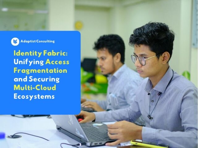 Employees who access various enterprise application systems centrally and securely through the implementation of the Identity Fabric network.