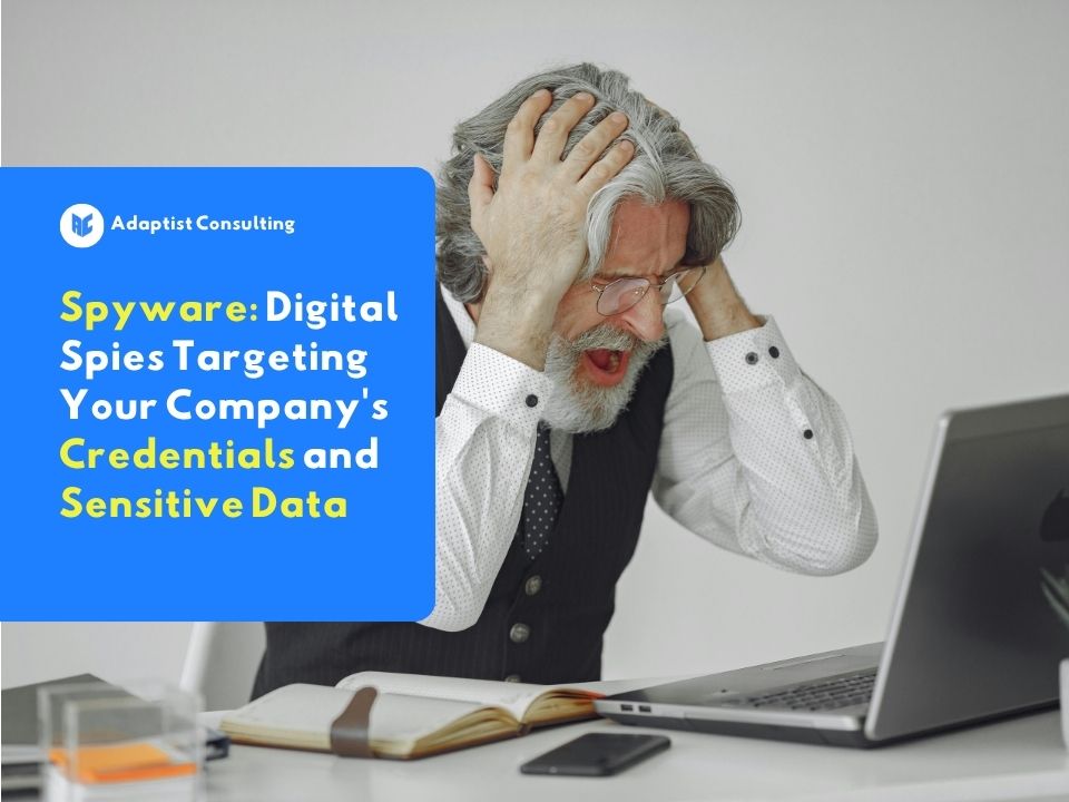 E Employees who are opening phishing emails without realizing the threat of spyware targeting company system credentials.