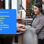 customer service yang sedang berinteraksi dengan customer untuk mendapatkan customer loyalty