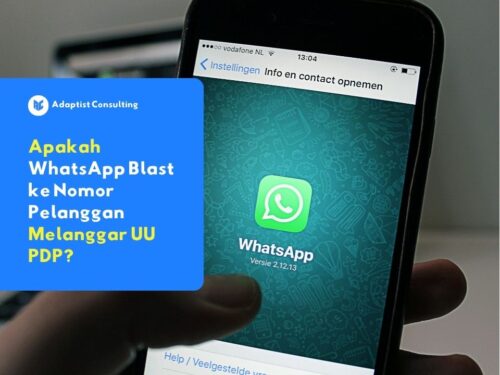 apakah whatsapp blast melanggar uu pdp