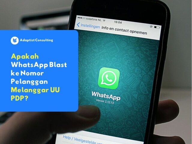 apakah whatsapp blast melanggar uu pdp