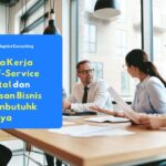 tampilan self-service portal yang digunakan pelanggan untuk melacak pesanan dan mengelola akun secara mandiri