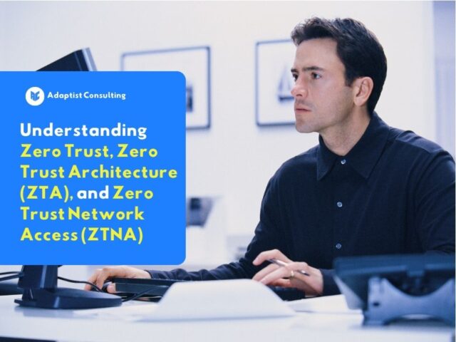 An employee completing multi-layer identity verification before being granted Zero Trust access to the company's server network dashboard using adaptive biometric authentication.