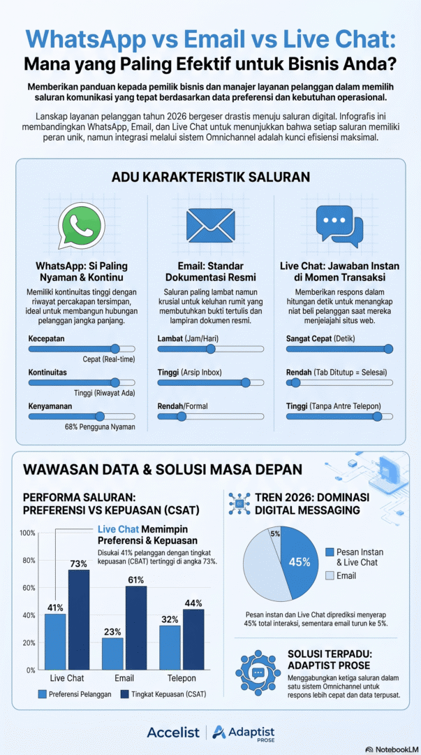 saluran komunikasi bisnis digital