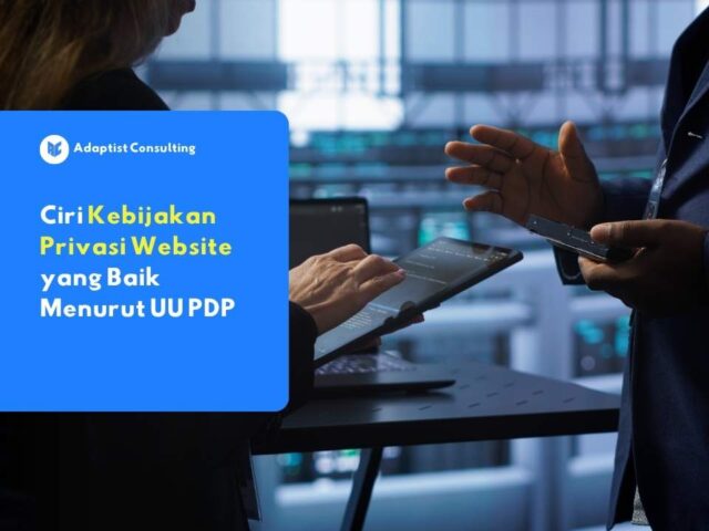 Ciri Kebijakan Privasi Website