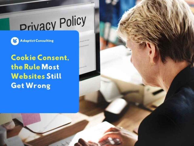 Cookie Consent banner compliant with the PDP Law