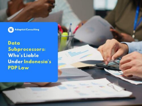 data subprocessors and company liability