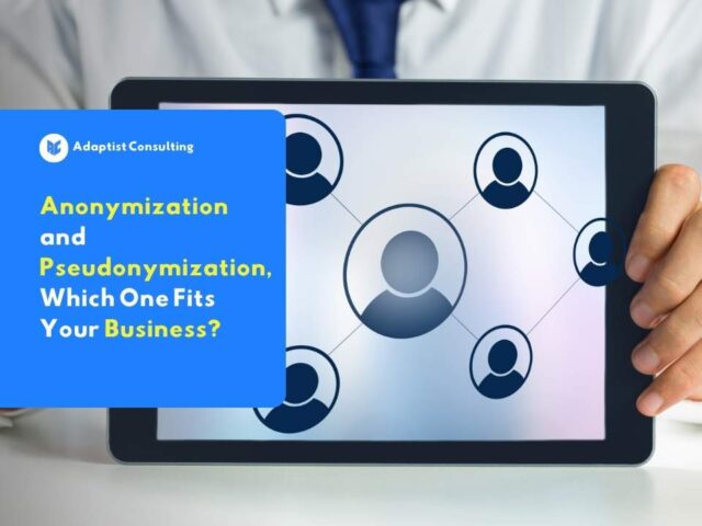 Difference Between Anonymization and Pseudonymization of Personal Data