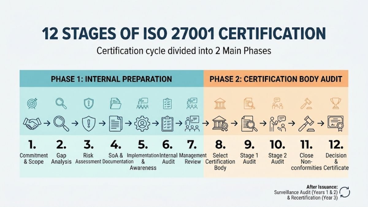 Summary of the ISO 27001 Certification Process